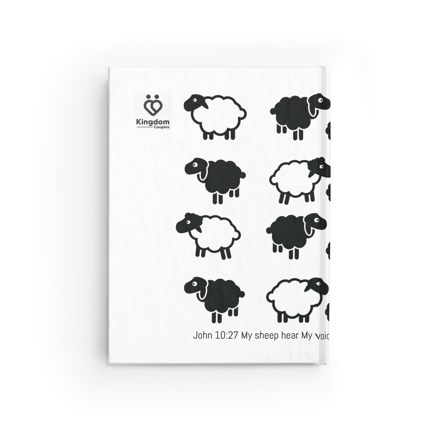 My Sheep Hear My Voice Journal - Ruled Line