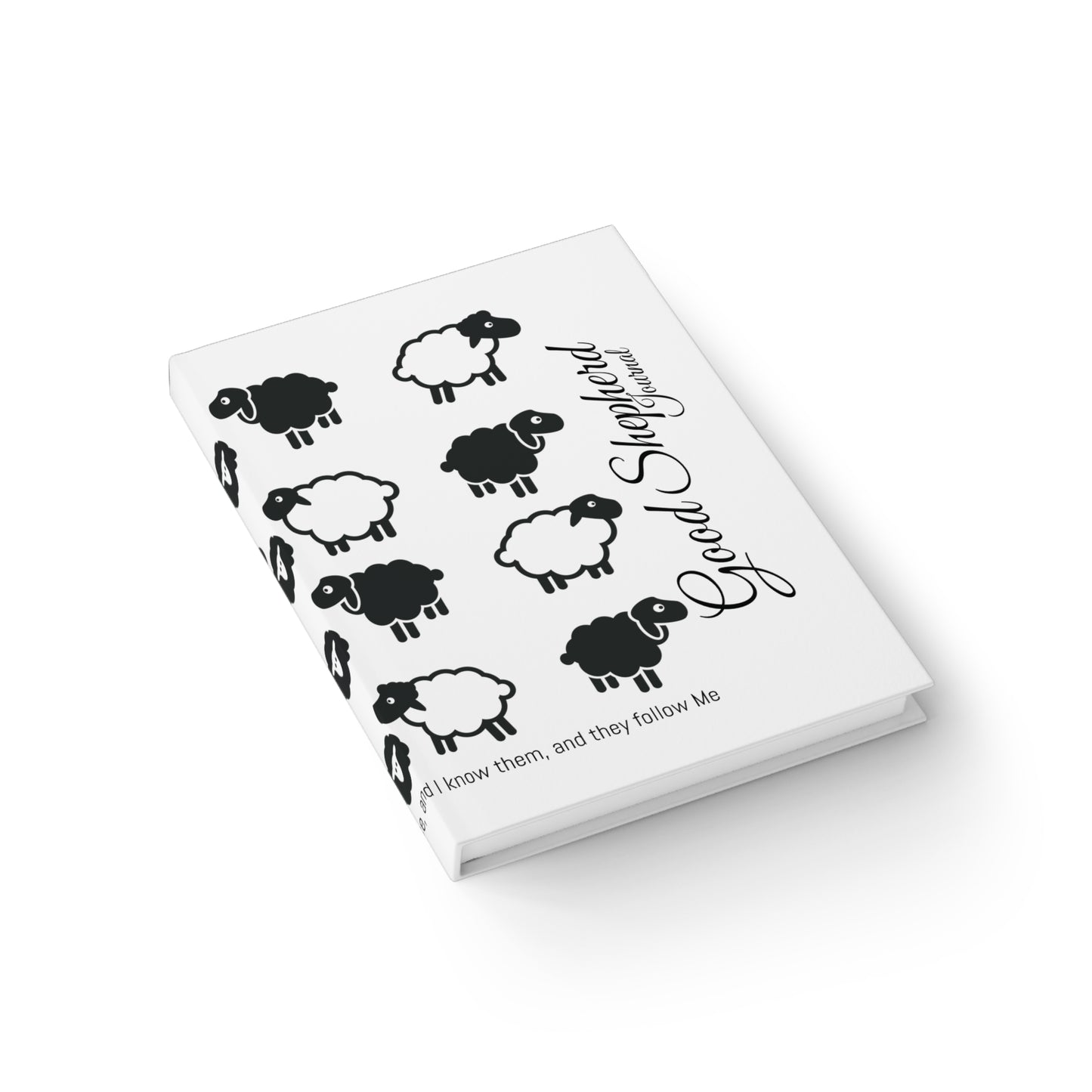 My Sheep Hear My Voice Journal - Ruled Line