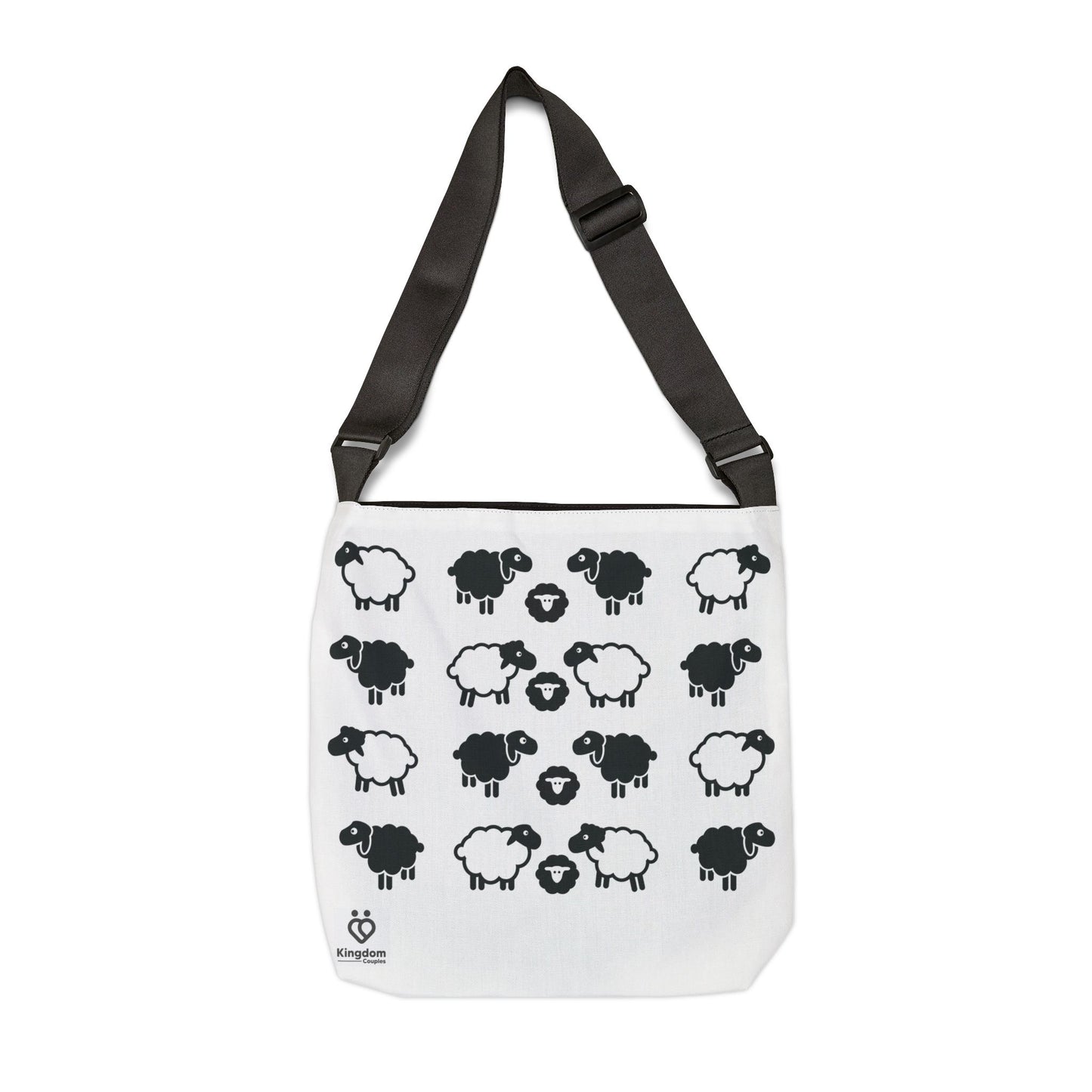 My Sheep Hear My Voice Adjustable Tote Bag